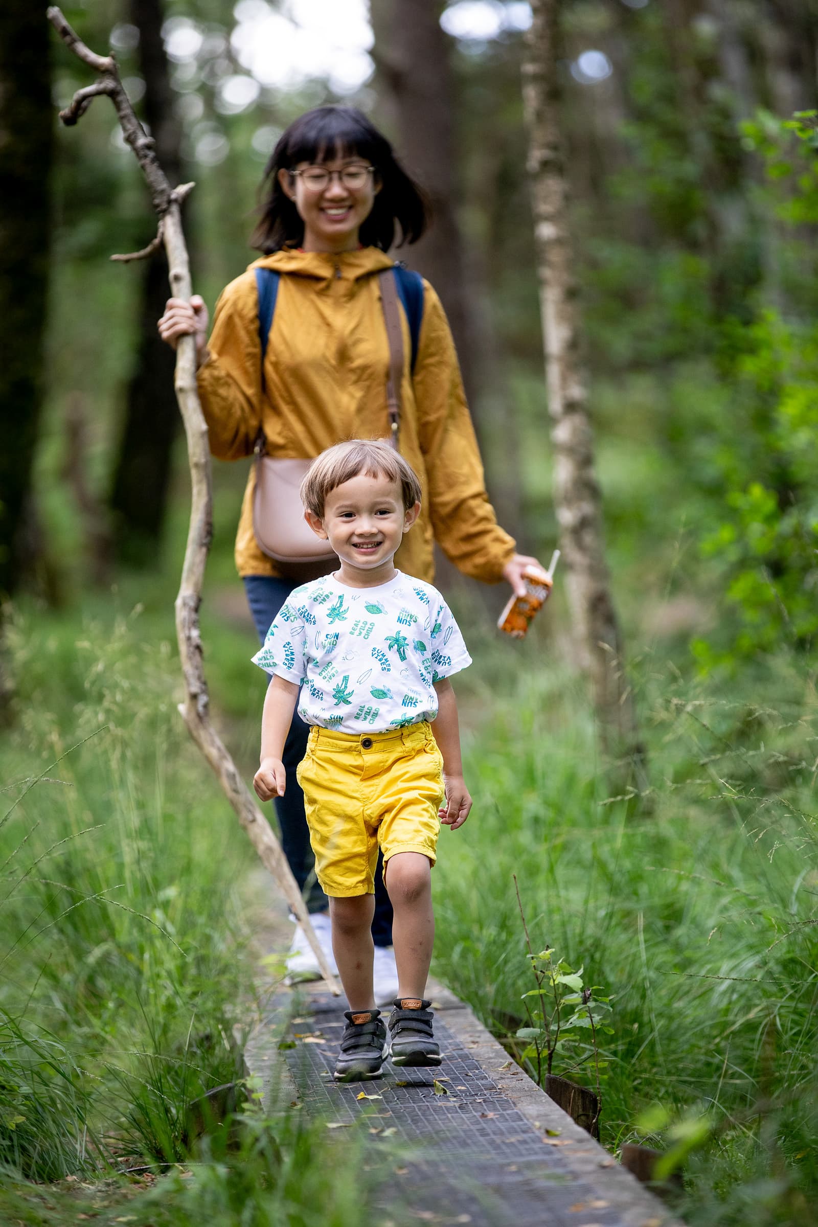 On adventure with my two favorite people in the world.