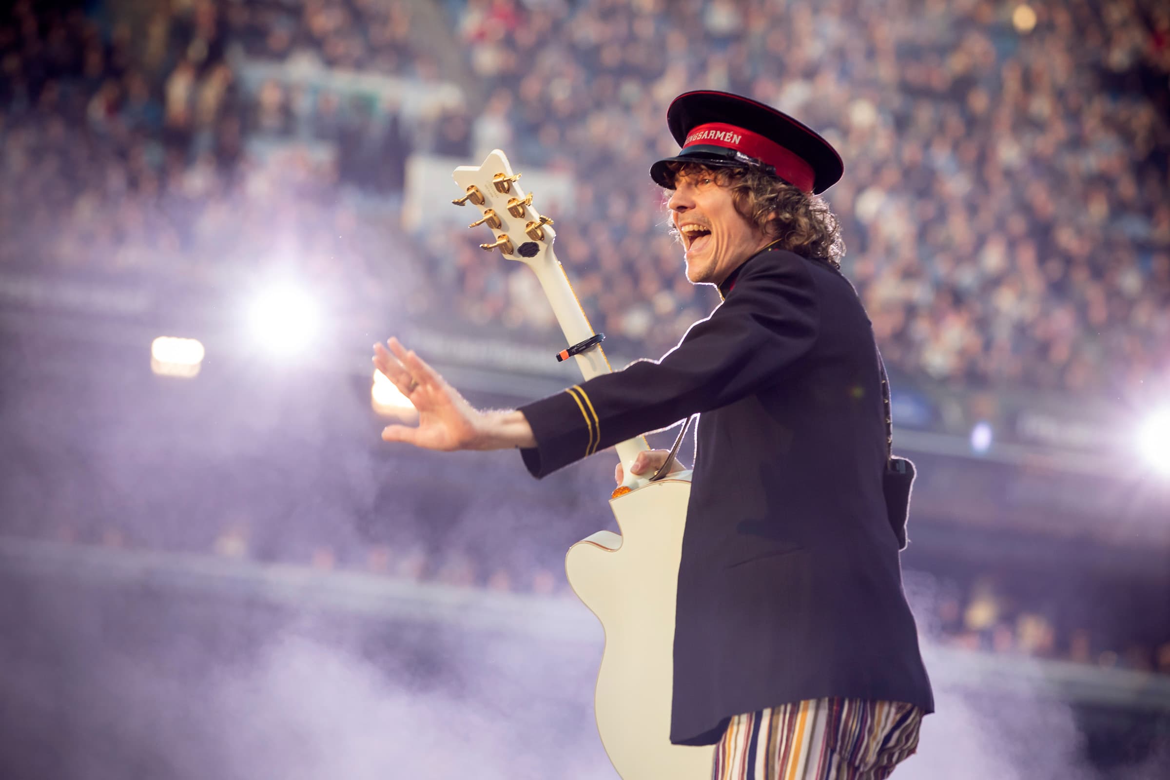 Håkan Hellström at Ullevi, doing three sold-out shows.